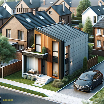 Visualisatie en design nieuwe huis